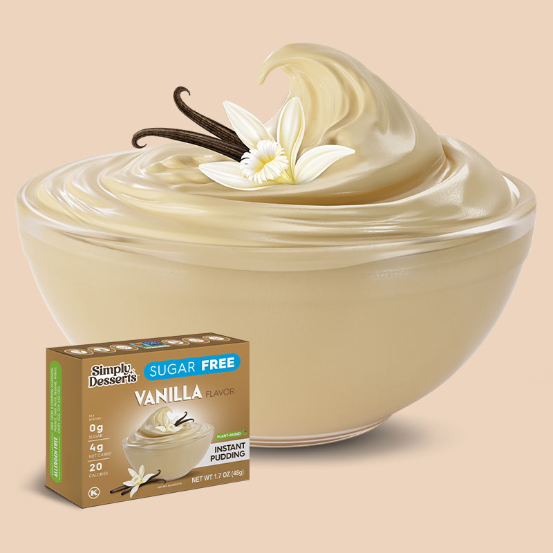 Simply Desserts Sugar Free Instant Pudding - Vanilla