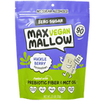 Know Brainer Foods Max Vegan Mallow Sugar Free Marshmallows - Huckleberry