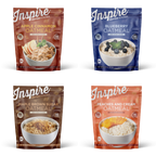 Inspire Protein Kitchen Oatmeal - Variety Pack, 20 Servings