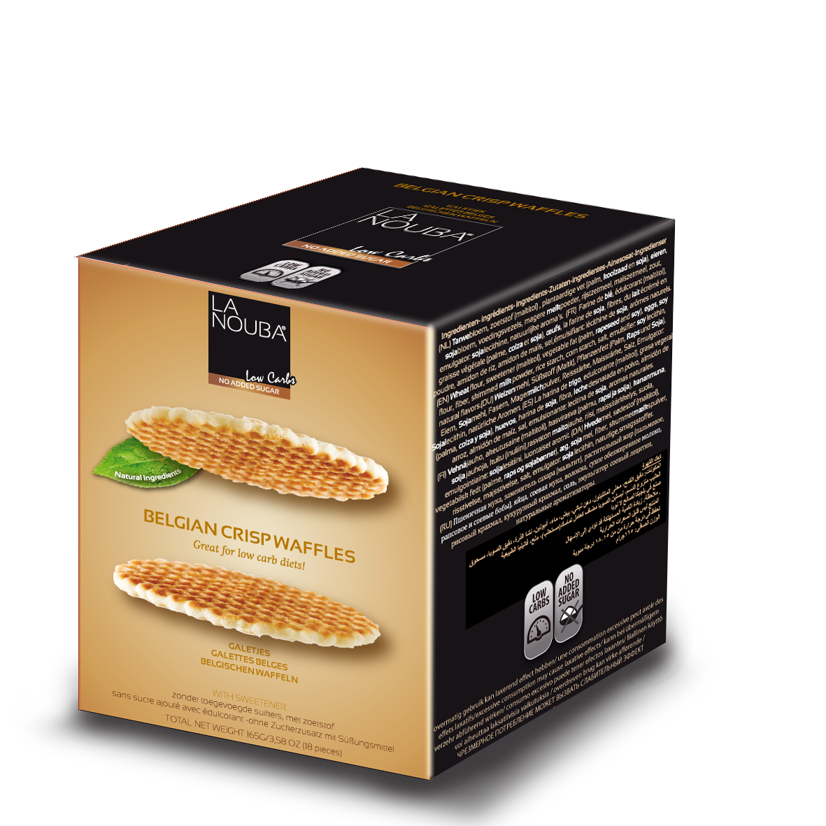 La Nouba Low Carb Belgian Waffles