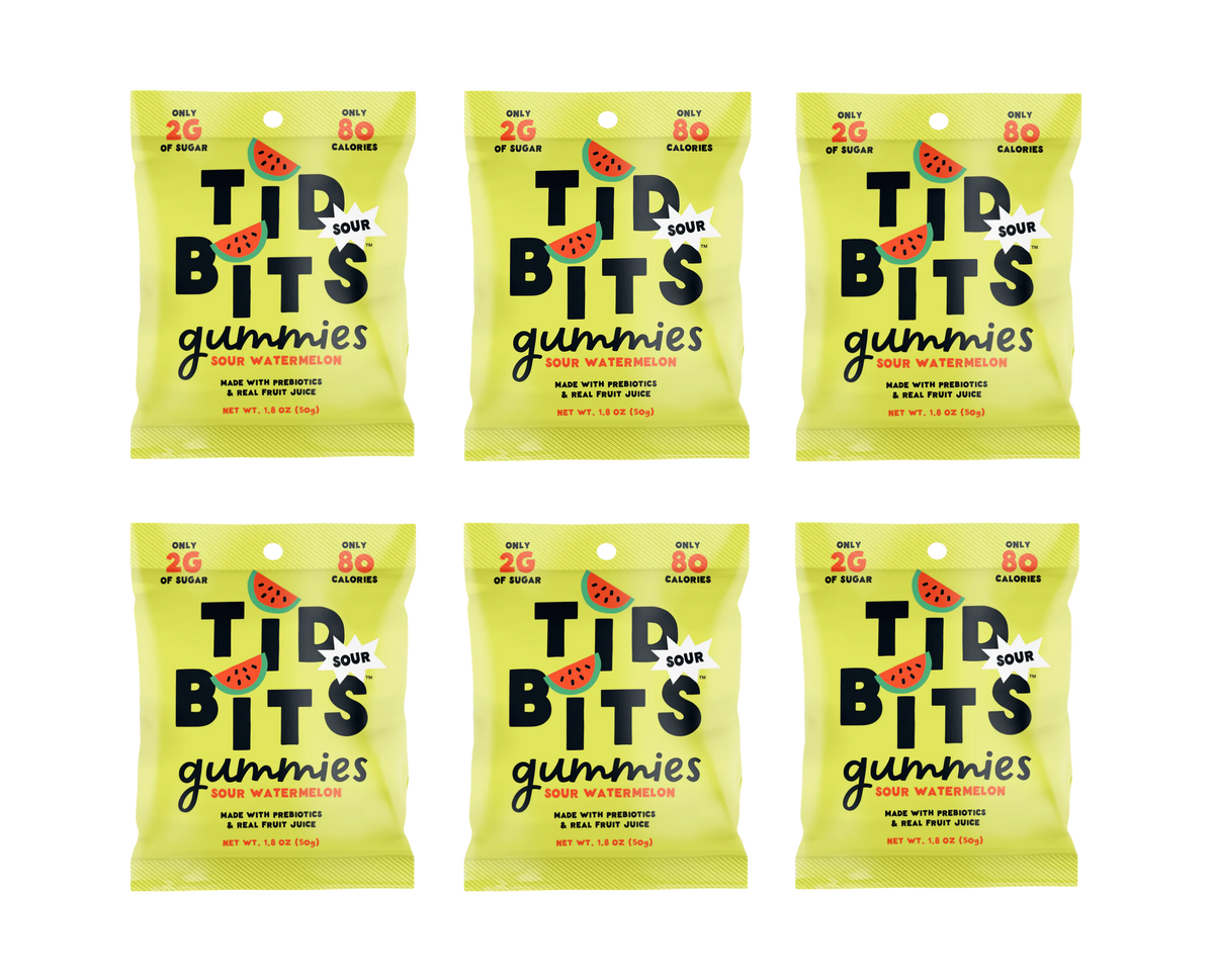 TiDBiTs Gummies - Sour Watermelon, 6-Pack