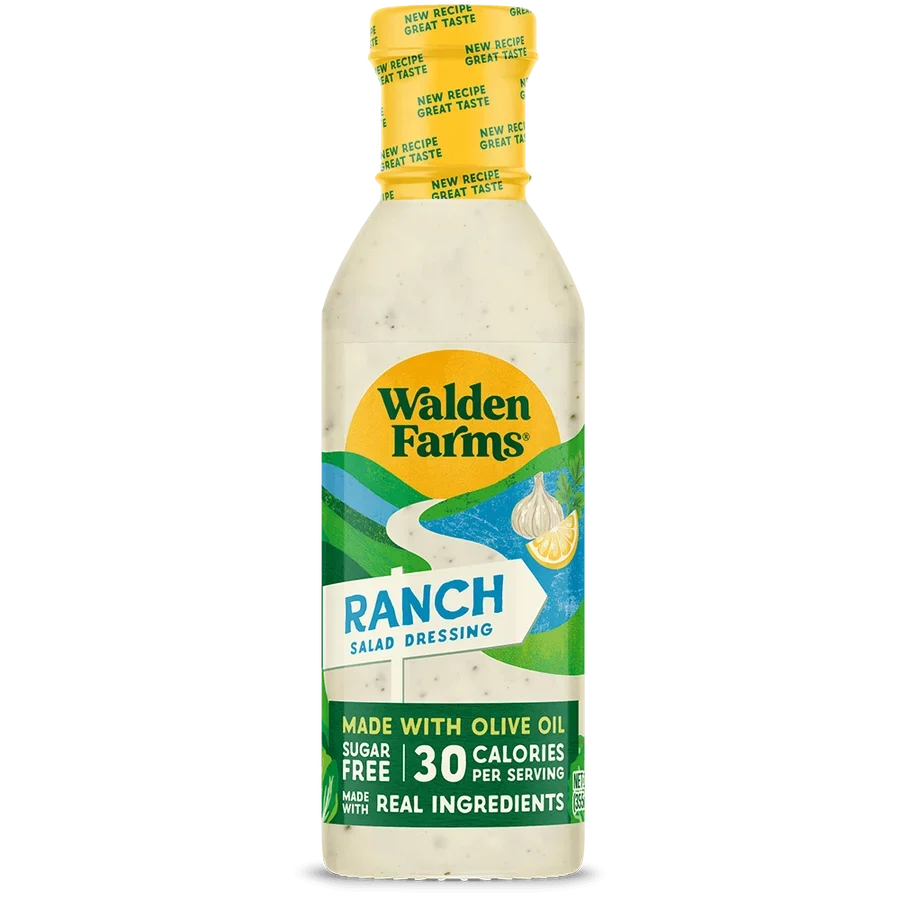 Walden Farms Dressing, Ranch flavor.