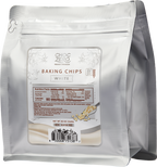 Front package of ChocZero No Sugar Added White Chocolate Baking Chips 20 oz