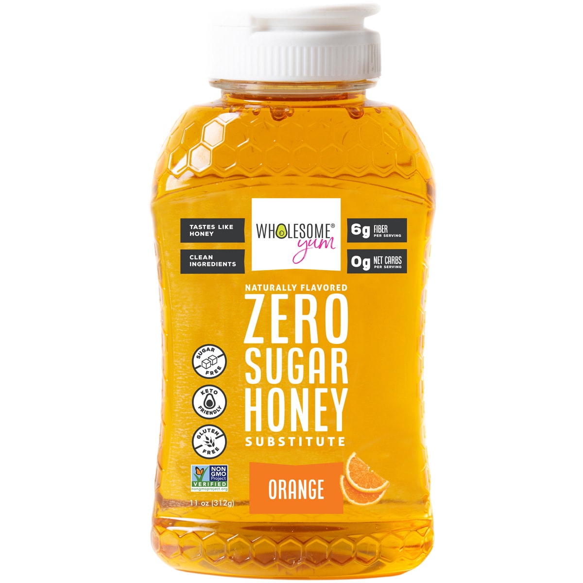 Wholesome Yum Zero Sugar Honey Substitute - Orange