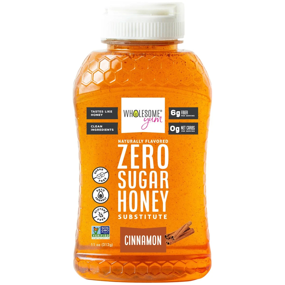 Wholesome Yum Zero Sugar Honey Substitute - Cinnamon