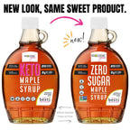 Wholesome Yum Zero Sugar Maple Syrup - Glass