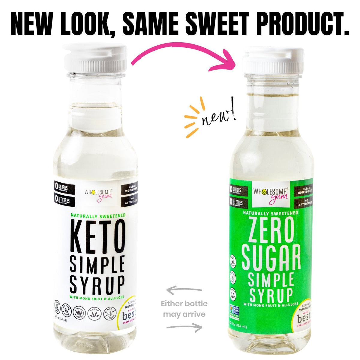 Wholesome Yum Zero Sugar Simple Syrup