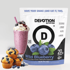 Devotion Nutrition Protein Powder - Wild Blueberry