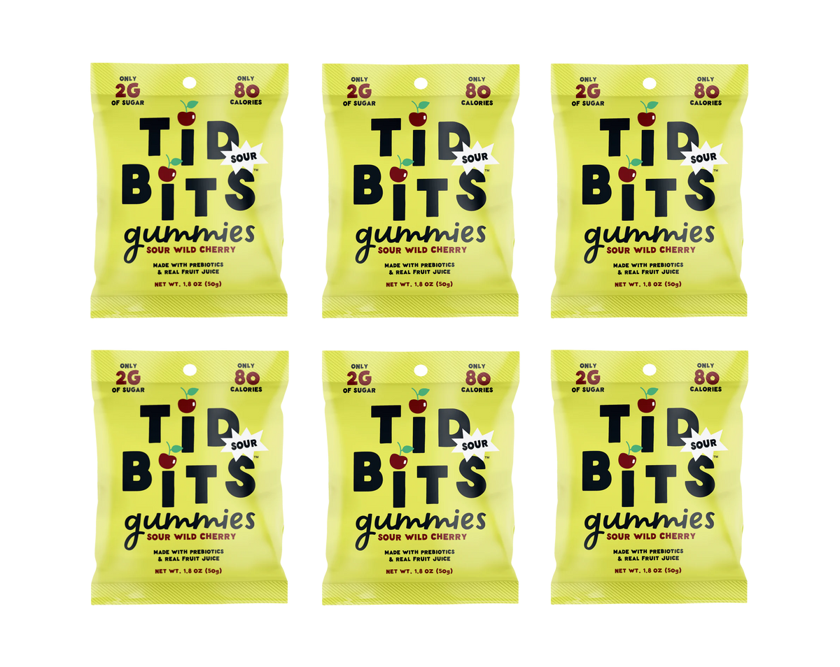 TiDBiTs Gummies - Sour Wild Cherry, One Pack