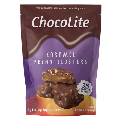 ChocoLite Caramel Pecan Clusters Pouch - Click Image to Close