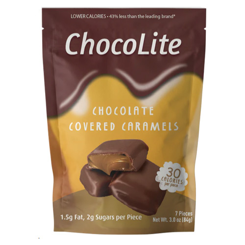 ChocoLite Chocolate Covered Caramels Pouch