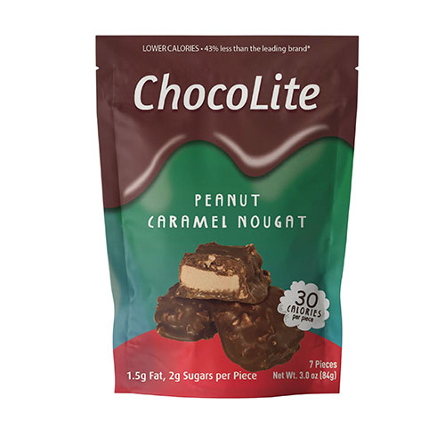 ChocoLite Peanut Caramel Nougat Pouch