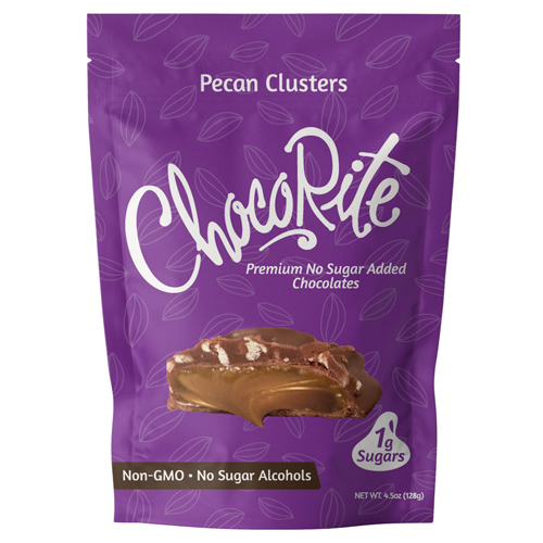 Chocorite Natural Candies, Pecan Clusters - Click Image to Close