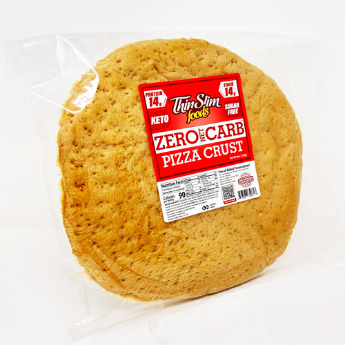 ThinSlim Foods Zero Net Carb Pizza Crust, Flat Pack, Soft, Medium Thick Crust